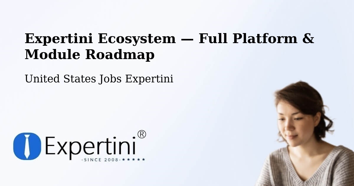 Expertini Ecosystem — Full Platform & Module Roadmap – Clemmons